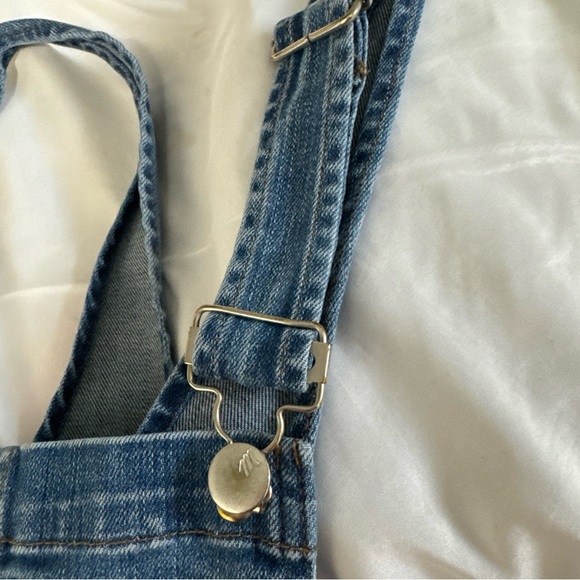 MADEWELL Skinny Overalls in Jansing Wash Size Small Trendy Stylish Comfy Cute - Picture 3 of 6